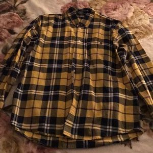 Flannel button up